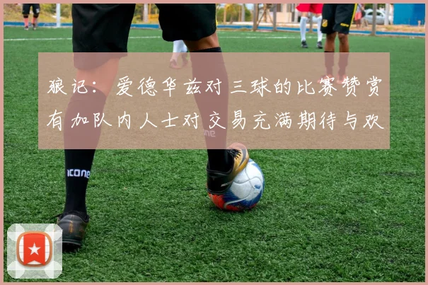 狼记：爱德华兹对三球的比赛赞赏有加队内人士对交易充满期待与欢欣